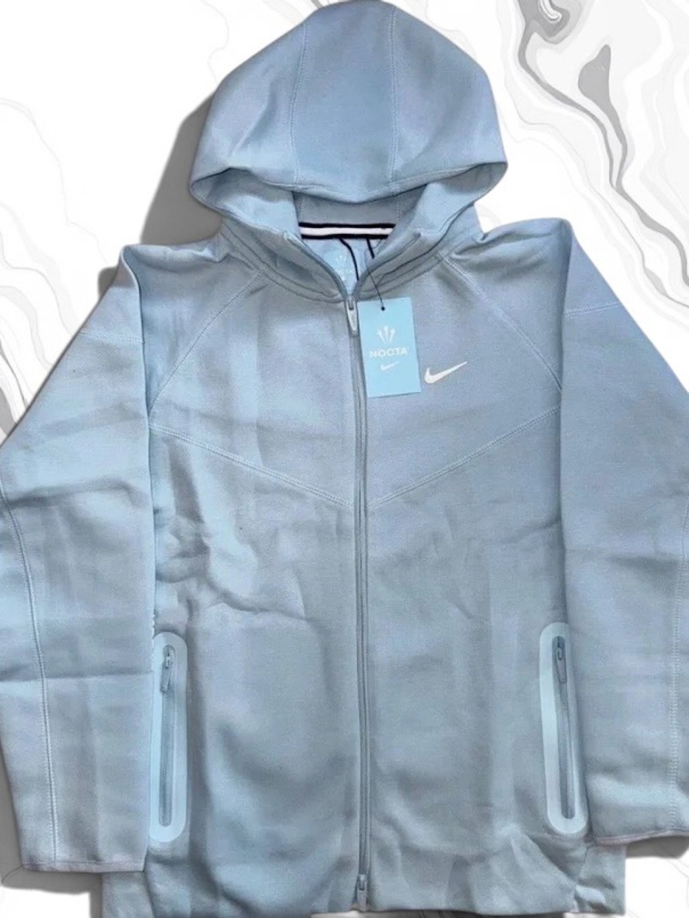 Baby Blue Nike Nocta Tech Fleece Hoodie